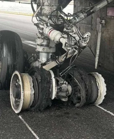 Atlas Air Cargo Plane Blows Tire at Airport! Flights Hit Record Delays