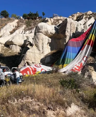 Balloon Disaster Narrowly Averted in Cappadocia: Danger from Reverse Wind!