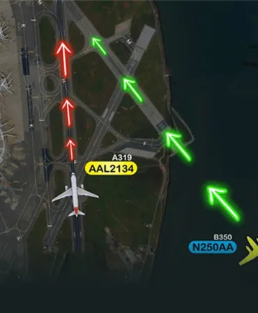 Chaos During Takeoff! UA2134 Flight Narrowly Avoids Collision