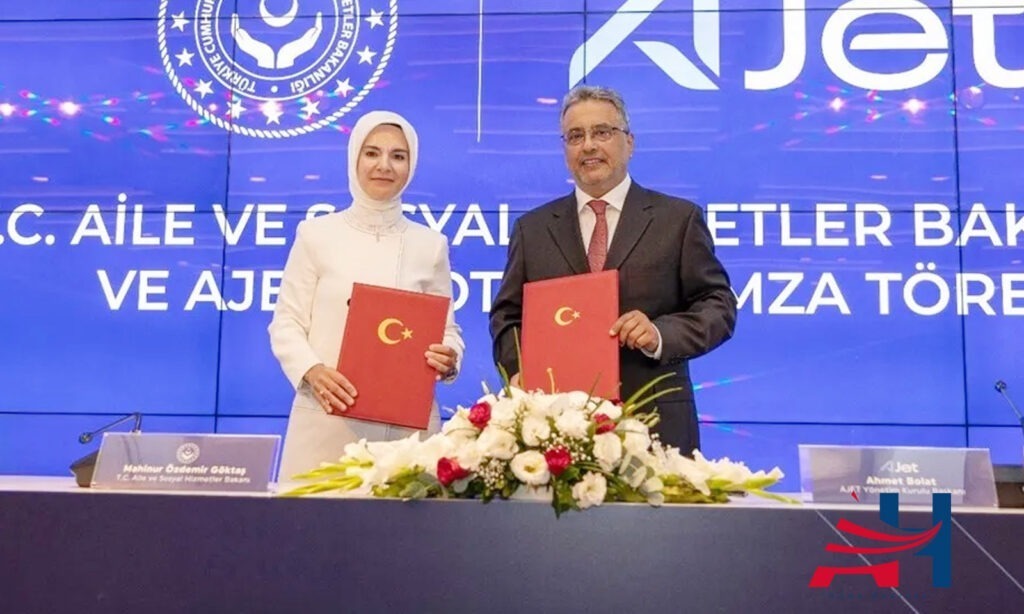 Discount Protocol Signed Between Ministry of Family and Social Services and AJet
