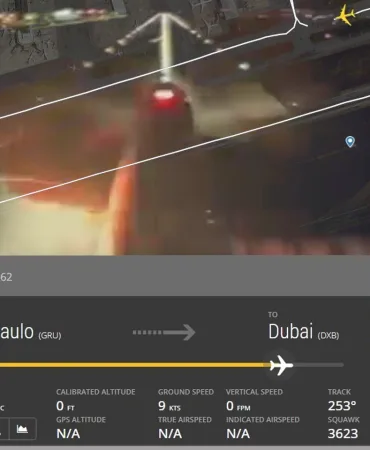 Emirates A380 Engine Explodes During Takeoff at Guarulhos