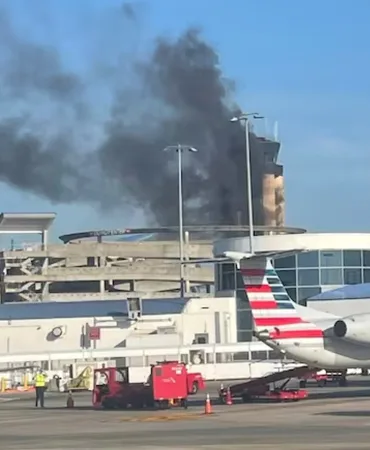 Fire in Control Tower! Moments of Fear at the Airport