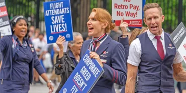 Flight Attendants Call for Strike: Protests Planned at 30 Airports