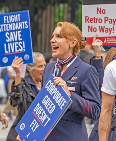 Flight Attendants Call for Strike: Protests Planned at 30 Airports