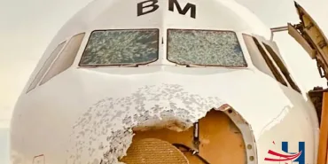 Hailstorm Shatters Radome of AUA Plane: Pilot Makes Blind Landing