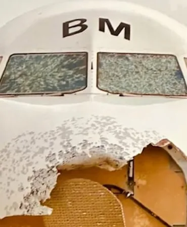 Hailstorm Shatters Radome of AUA Plane: Pilot Makes Blind Landing
