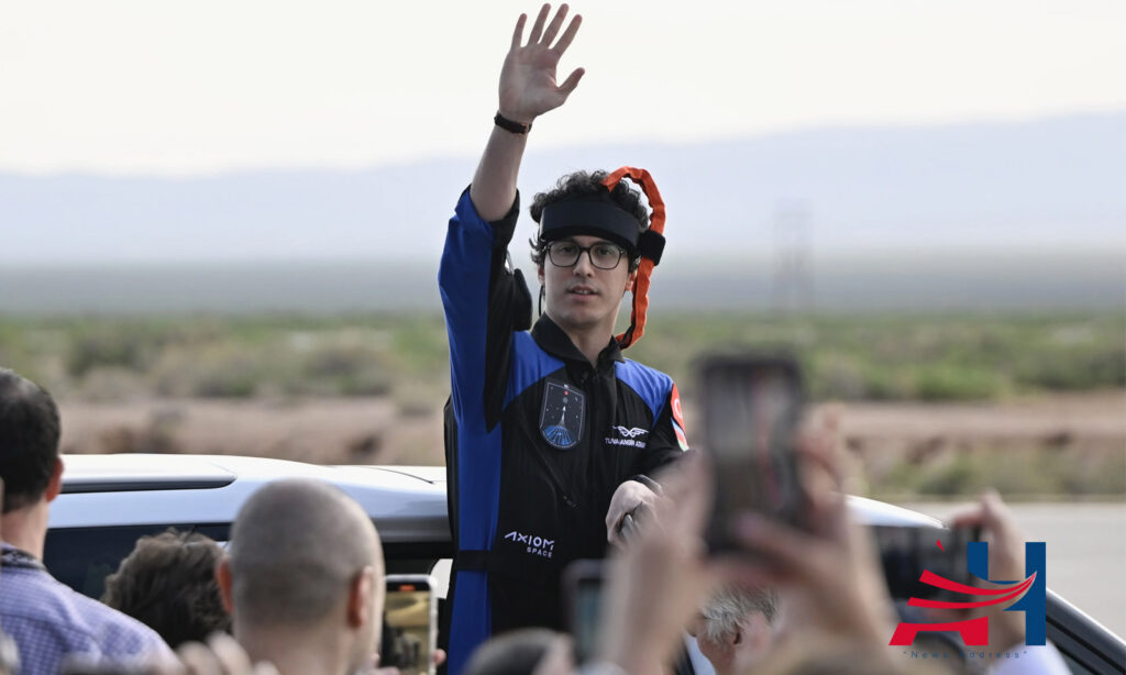 Second Turkish Astronaut Tuva Cihangir Atasever Completes Suborbital Flight