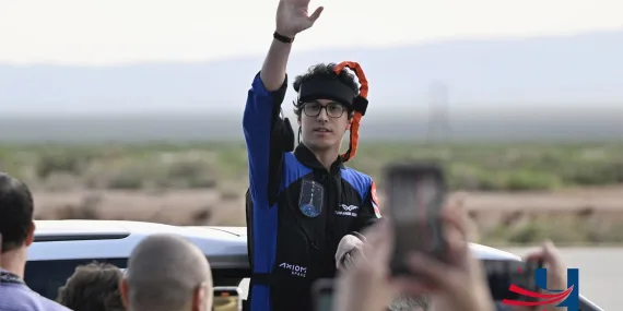 Second Turkish Astronaut Tuva Cihangir Atasever Completes Suborbital Flight