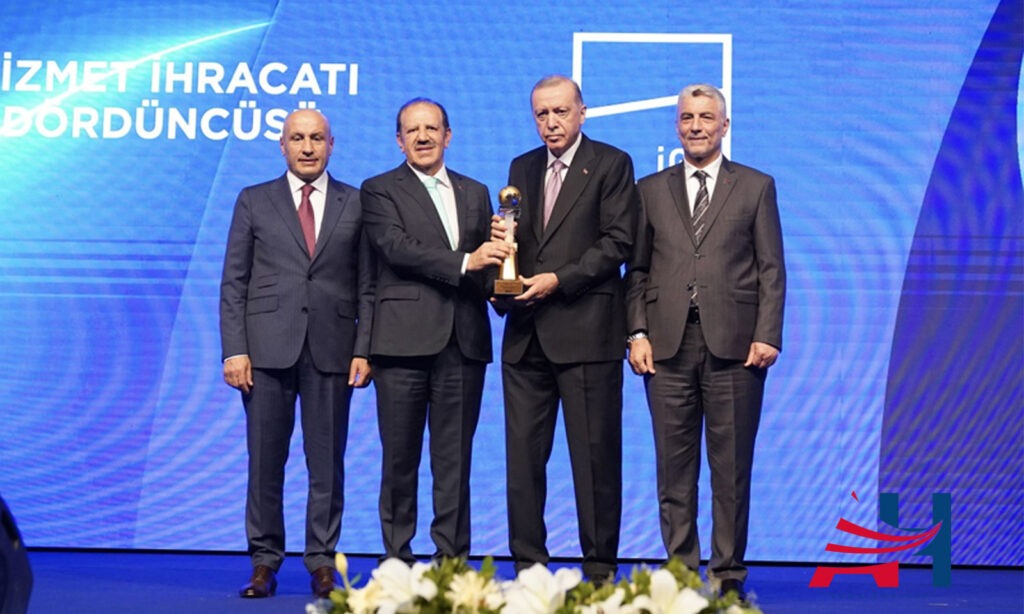 Service Export Award from the President to İGA