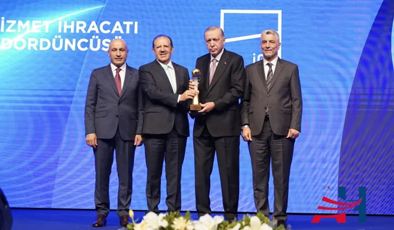 Service Export Award from the President to İGA