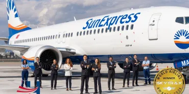 SunExpress Named Europe's Best Leisure Airline