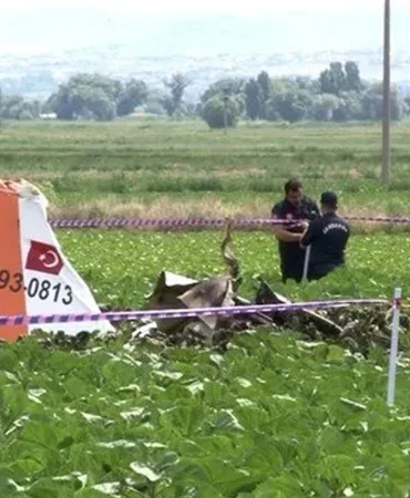 Training Aircraft Crashes in Kayseri: Two Military Pilots Martyred