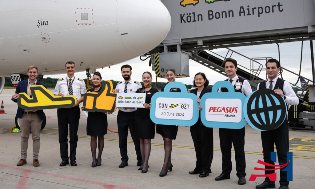 Pegasus Airlines Flies from Gaziantep to Cologne/Bonn