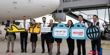Pegasus Airlines Flies from Gaziantep to Cologne/Bonn