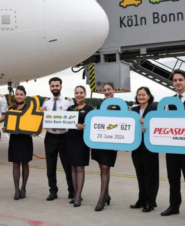 Pegasus Airlines Flies from Gaziantep to Cologne/Bonn