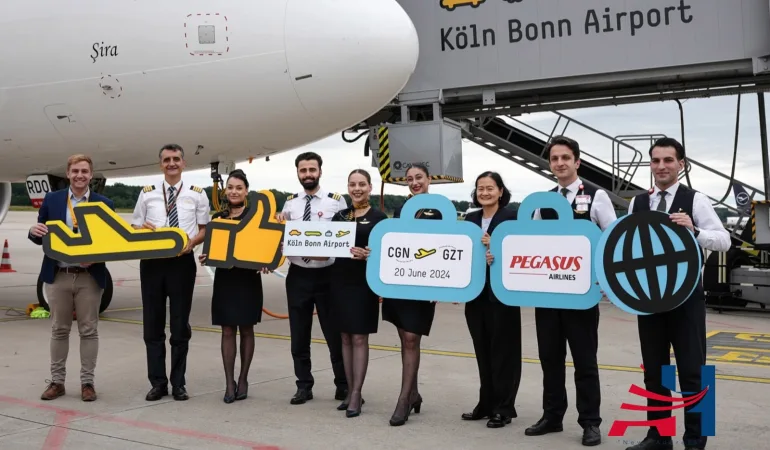 Pegasus Airlines Flies from Gaziantep to Cologne/Bonn