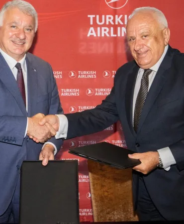 Turkish Airlines and Malta Airlines Sign Codeshare Agreement at IATA AGM
