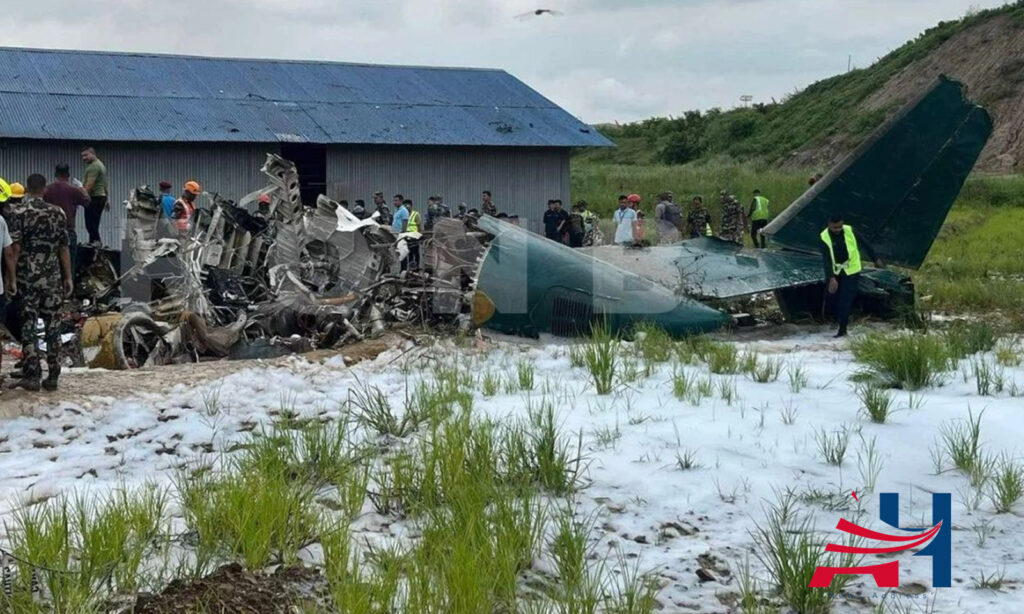 CRJ-200ER Catches Fire After Takeoff in Nepal