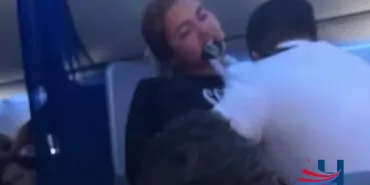 Aggressive Passenger Crisis on United Airlines Flight Passenger Bit a Flight Attendant!