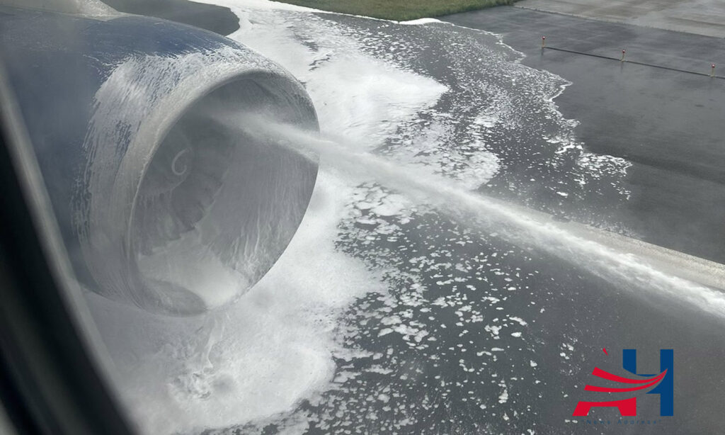 Delta Plane Engine Catches Fire, Takeoff Cancelled
