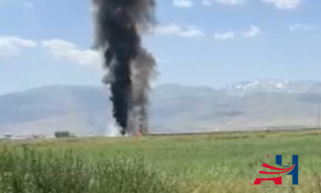 Drone Crash Causes Panic in Hakkari Yüksekova