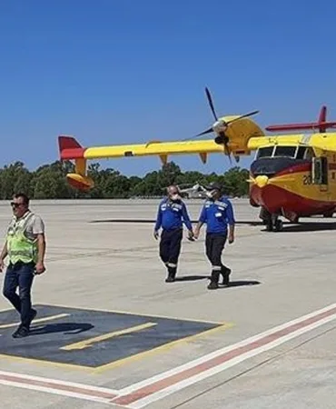 Firefighting Support from Spain: 6-Ton Capacity Planes Arriving in Turkey!