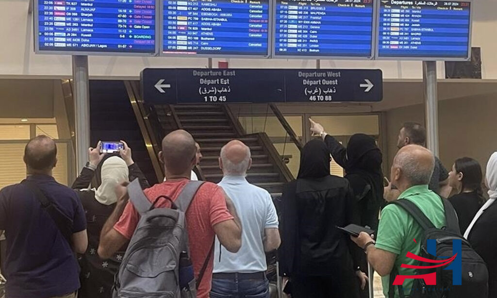 Israeli Threat Halts Flights