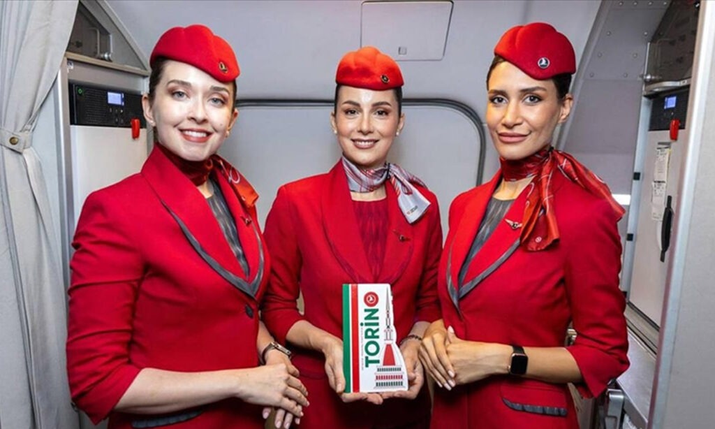 Turkish Airlines Begins Direct Flights to Turin