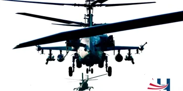 Ka-52 Helicopters Conduct Airstrikes in Kursk, Russia