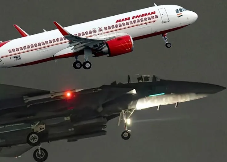 Bomb Threat in Singapore: Fighter Jets Escort Air India Express Plane
