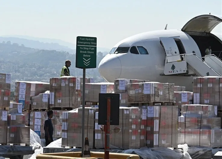 WHO Sends Emergency Aid to Lebanon: First Medical Supplies Plane Lands in Beirut