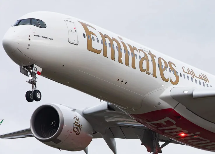 Emirates' First Airbus A350 Completes Test Flights, Delivery Delayed