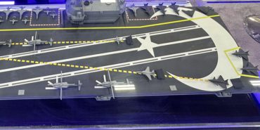 Turkey's First National Aircraft Carrier MUGEM Unveiled at SAHA EXPO 2024