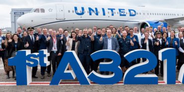 United Airlines Signs Leasing Agreements for 40 Airbus A321neo Aircraft
