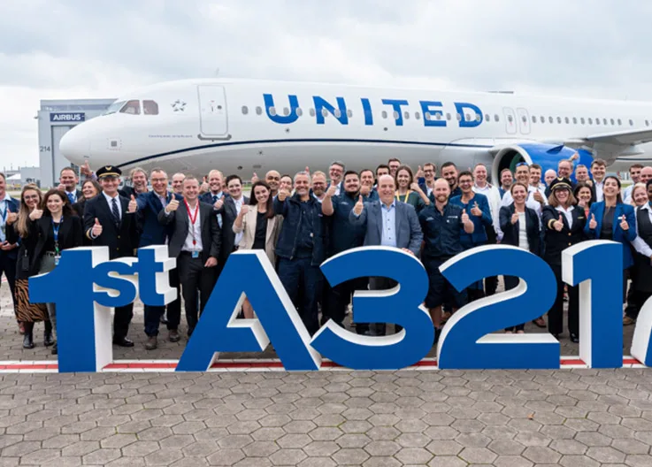 United Airlines Signs Leasing Agreements for 40 Airbus A321neo Aircraft