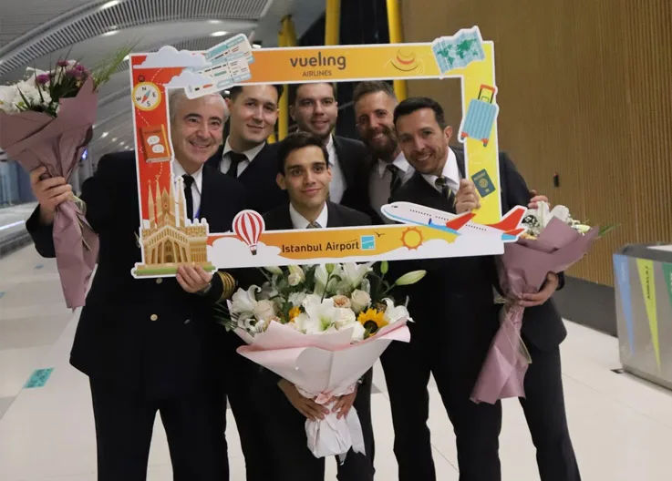 Vueling Airlines Conducted Its First Flight at Istanbul Airport