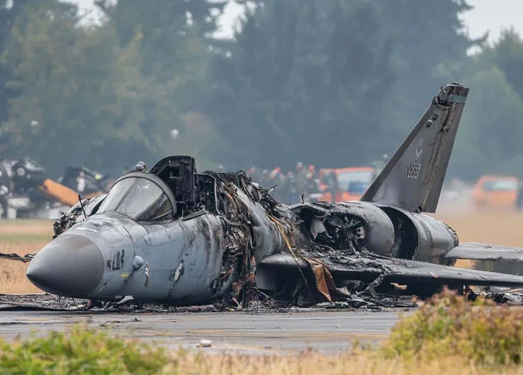 EA-18G Growler Fighter Jet Crashes in Washington State