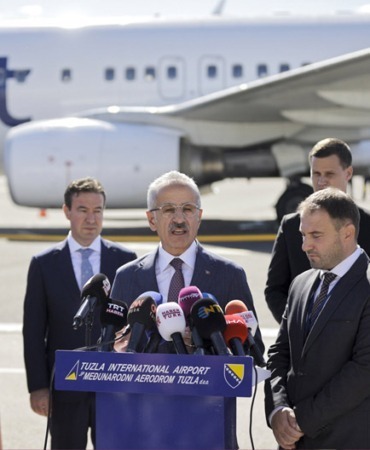 AJet Launches Tuzla Flights: Minister Uraloğlu Says Turkey-Bosnia Friendship Will Continue to Strengthen