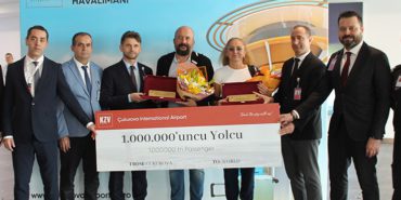 Surprise for the 1 Millionth Passenger at Çukurova International Airport