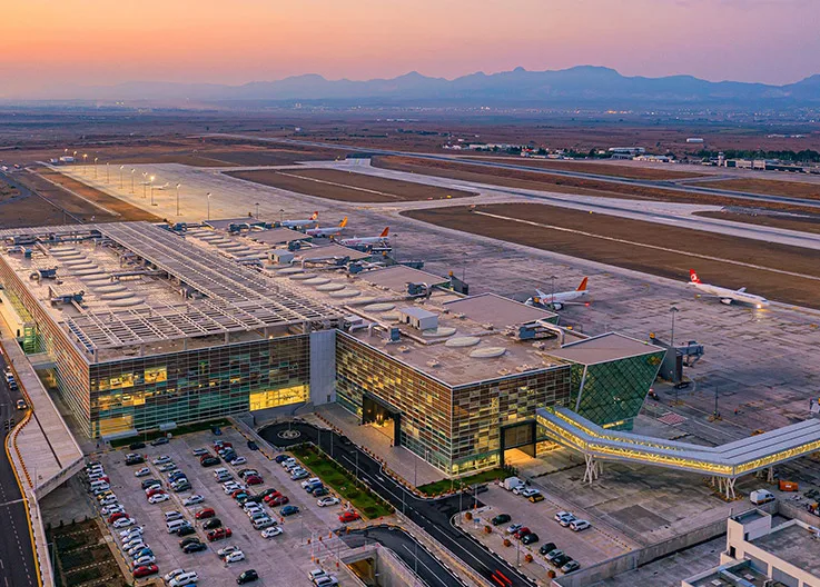 Ercan Airport, Passenger Numbers Up by 20.49%, Aircraft Movements Up by 13.23%