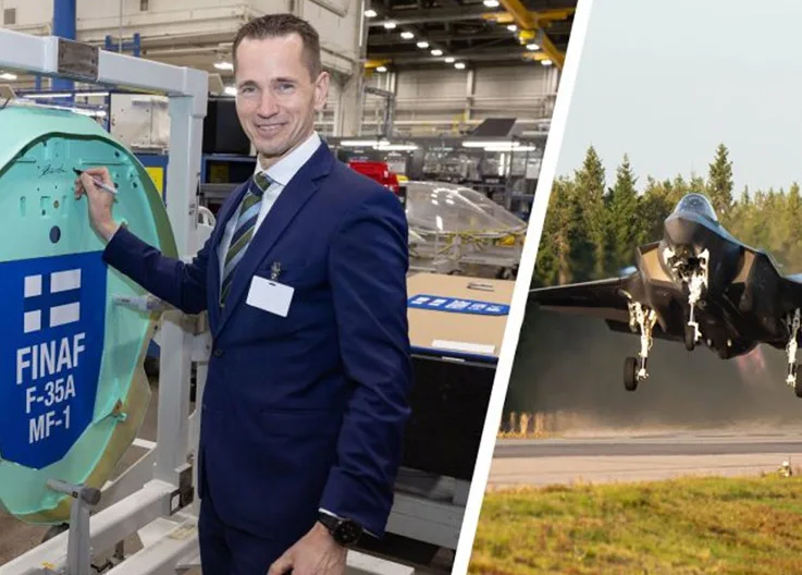 Finland's First F-35 Fighter Jet on the Production Line: Expected to Roll Out in 2025