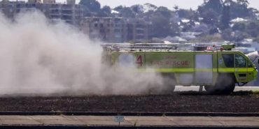 Double Danger in Sydney: Emergency Landing and Fire by the Runway