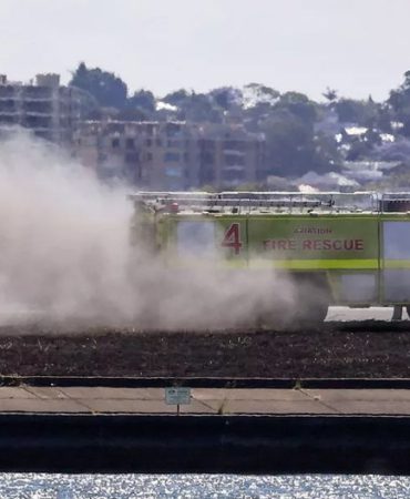 Double Danger in Sydney: Emergency Landing and Fire by the Runway