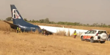 Allied Air Boeing 737 Cargo Plane Skids Off Runway at Abuja Airport