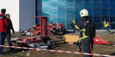 Ambulance Helicopter Crashed in Hospital Garden. 4 People Lost Their Lives