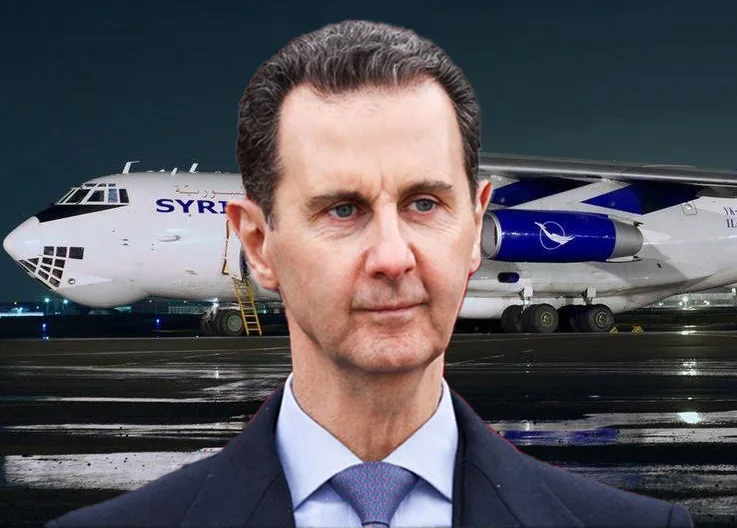 Assad Left Damascus: Fate Unknown! Escape Plane Disappeared from Radar