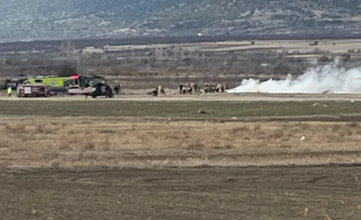 Military Helicopter Crashes in Keçiborlu, Isparta: 4 Soldiers Martyred, 1 Missing