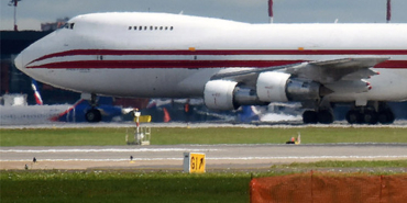 Cargo Plane Departing from Karachi Struck by Bird!