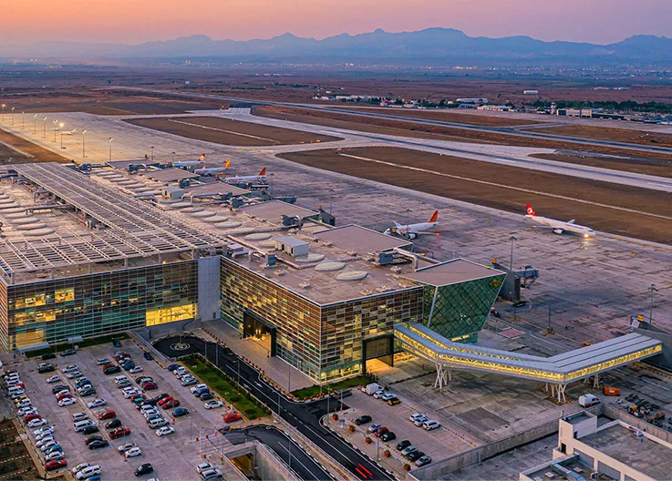 Passenger Numbers at Ercan Airport Increased by 21.14%, Flights by 14.85%