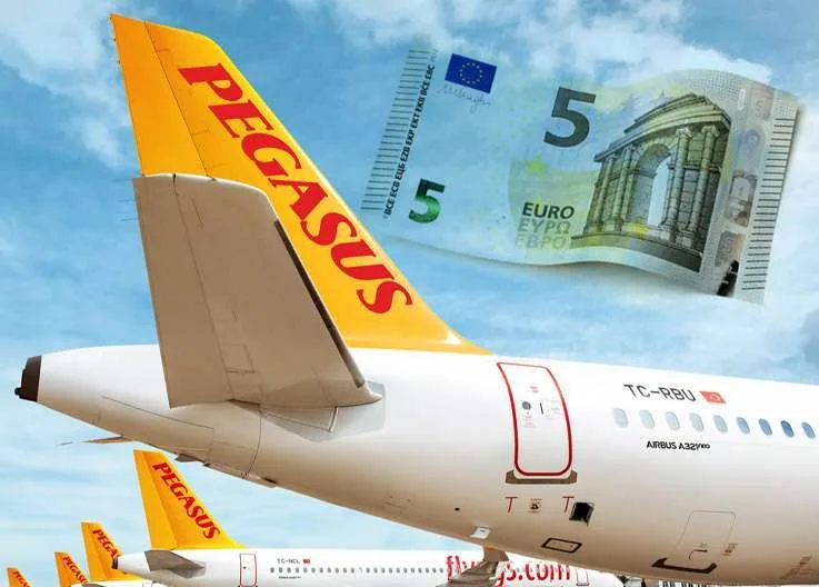 Pegasus Airlines Offers €5 Deals on International Flights!